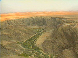 Weites schönes Namibia